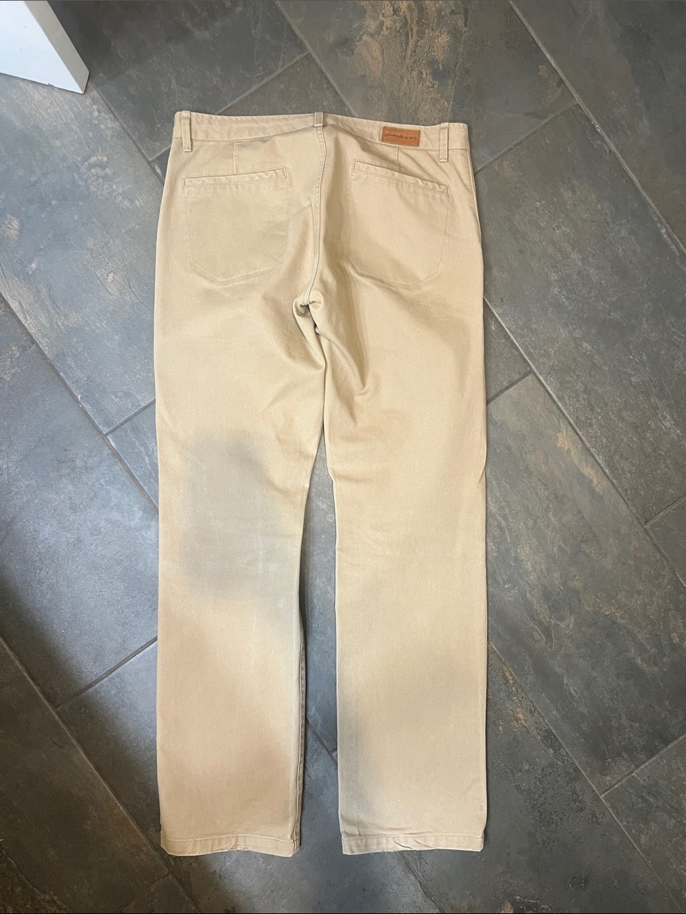 Grown & Sewn Men's Khaki Chino Pants - Classic Tan - Picture 6 of 6